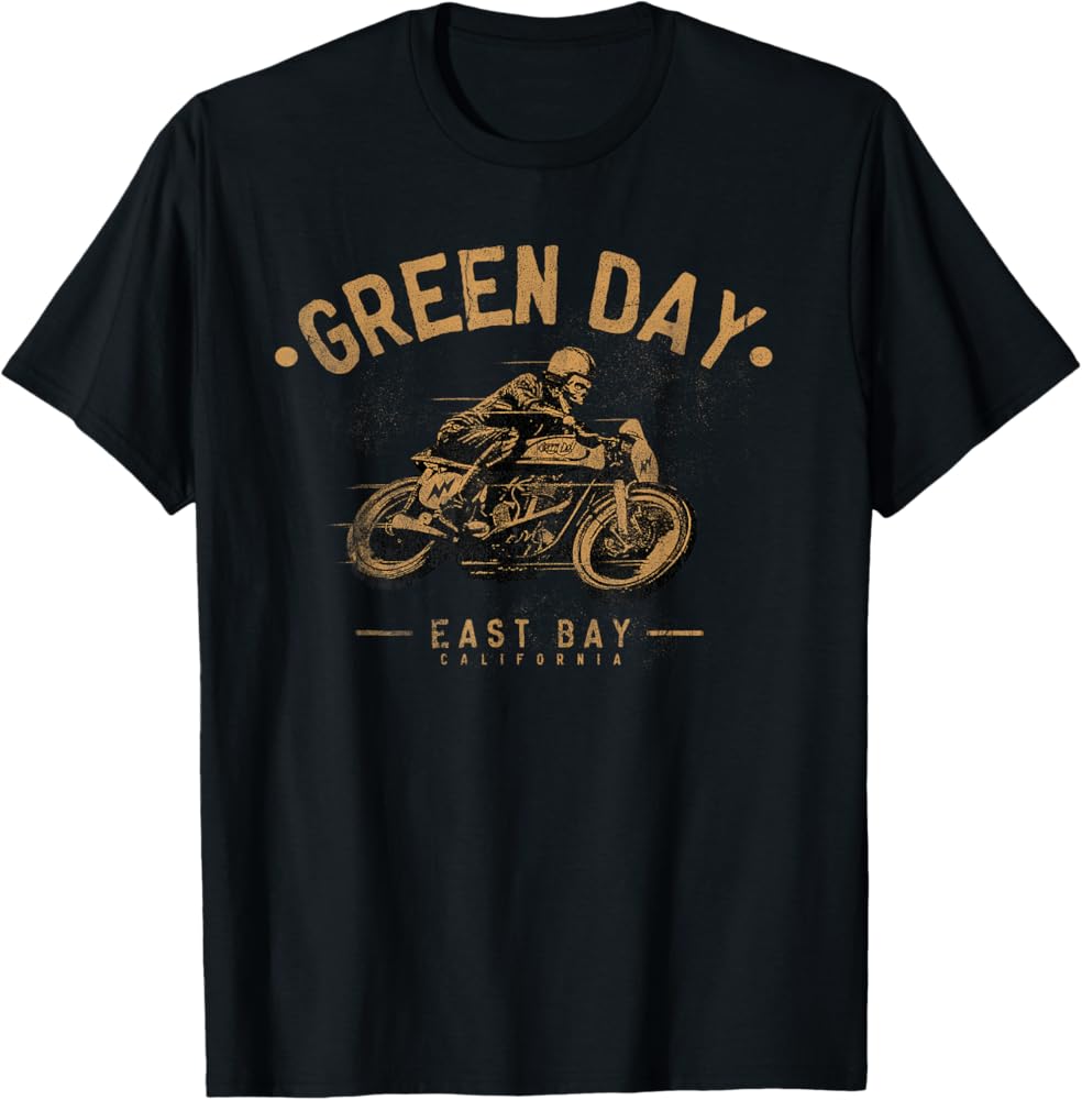 アメリ　Green Day GREEN DAY / BLACK TEE Green Day American Idiot T-shirt ,medium, Unisex ,green Day Black